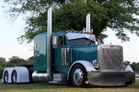 Number of Rear Axles: Tri. . Peterbilt 379 exhd flat top for sale